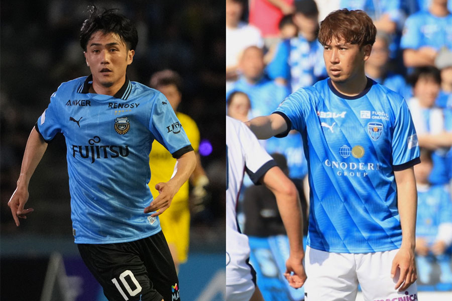 2011年、川崎に同期入団した大島僚太と福森晃斗【写真：Getty Images & Noriko NAGANO】