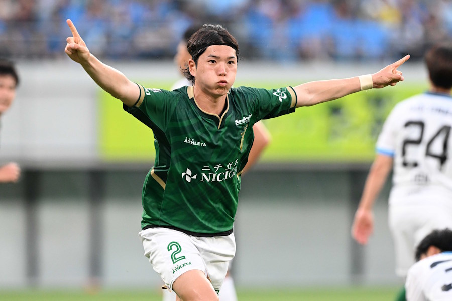 東京Vの深澤大輝が決勝弾【写真：徳原隆元】