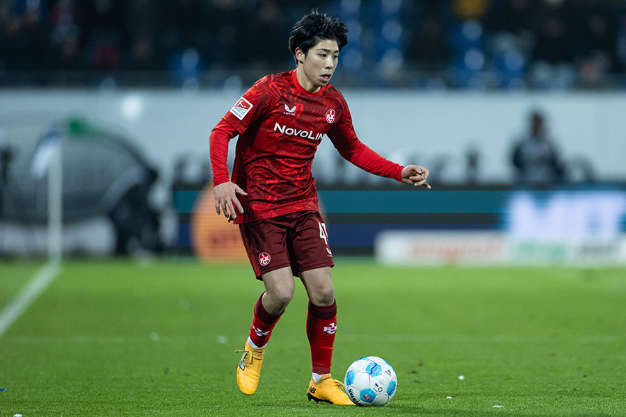 カイザースラウテルンでプレーする横田大祐【写真:Getty Images】