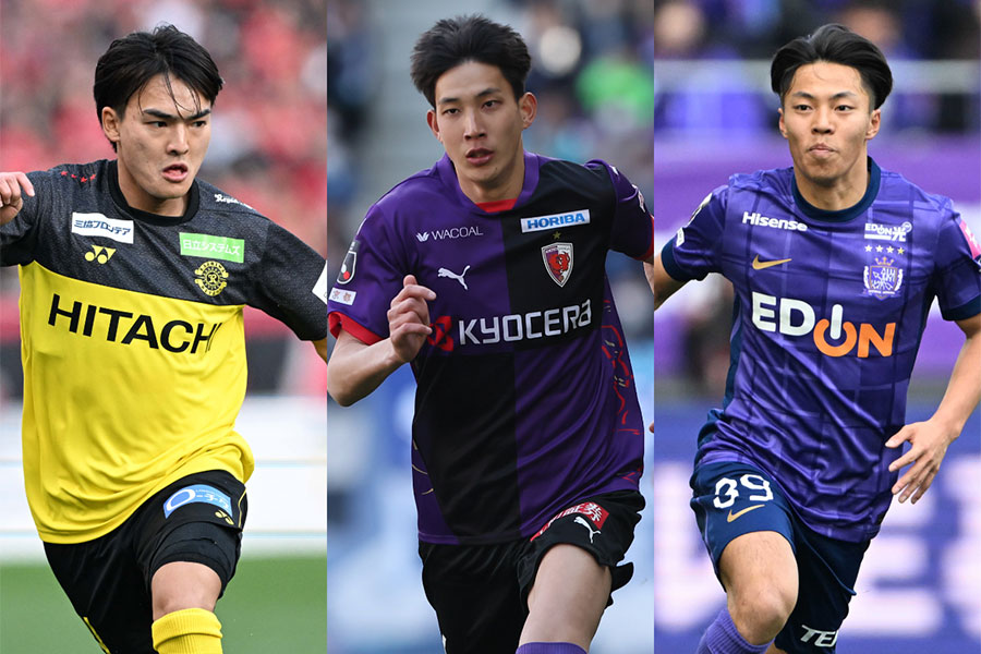 Jリーグで活躍する選手たちからピックアップ【写真：徳原隆元 & 柳瀬心祐】