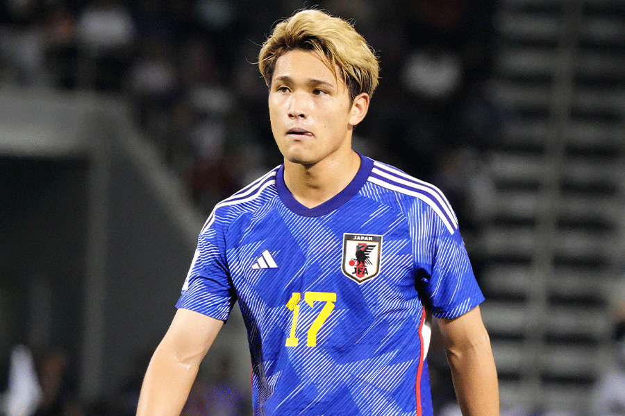 パリ五輪のメンバー外となった松木玖生【写真:Getty Images】