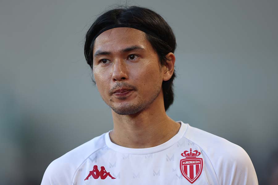 モナコでプレーする南野拓実【写真：Getty Images】