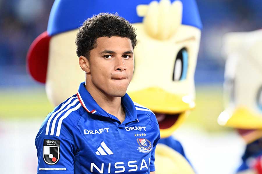 横浜FMのヤン・マテウス【写真：徳原隆元】