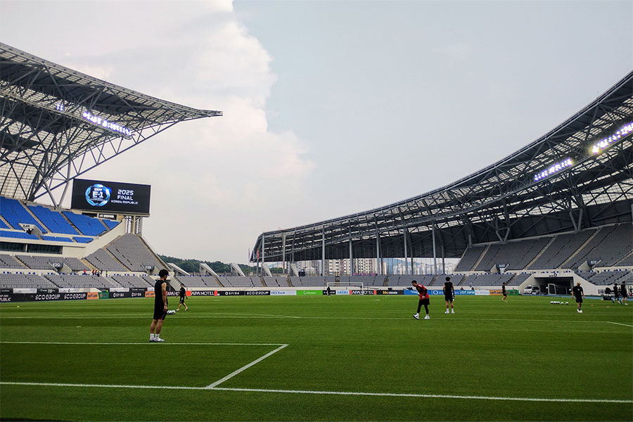 ホンコン・チャイナ戦のスタメンが発表【写真：Noriko NAGANO】