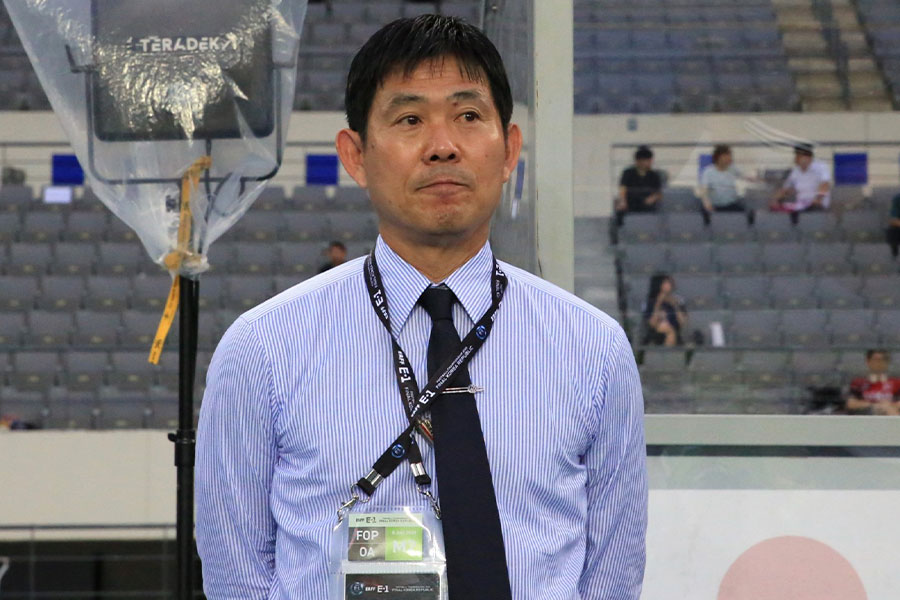 日本代表の森保監督【写真：Noriko NAGANO】