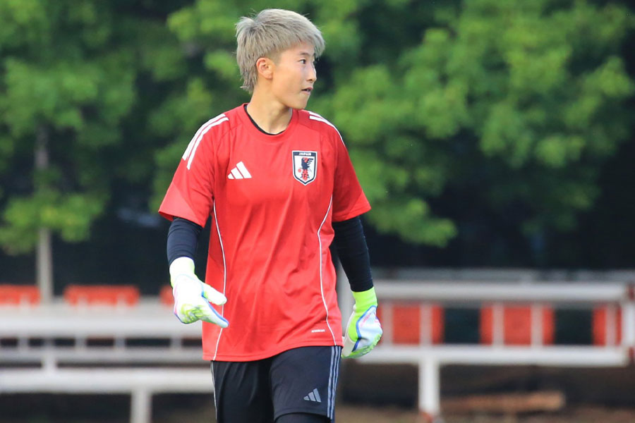 なでしこジャパンの平尾知佳【写真：Noriko NAGANO】