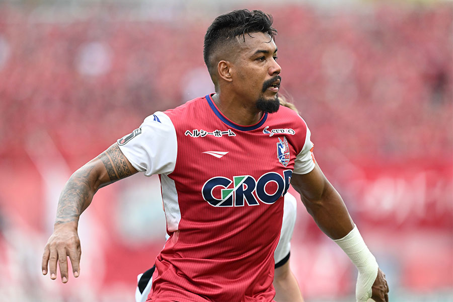 岡山で活躍するルカオ【写真：徳原隆元】