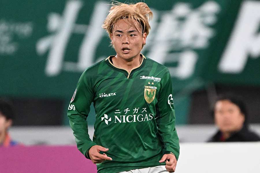 東京Vの山見大登【写真：徳原隆元】