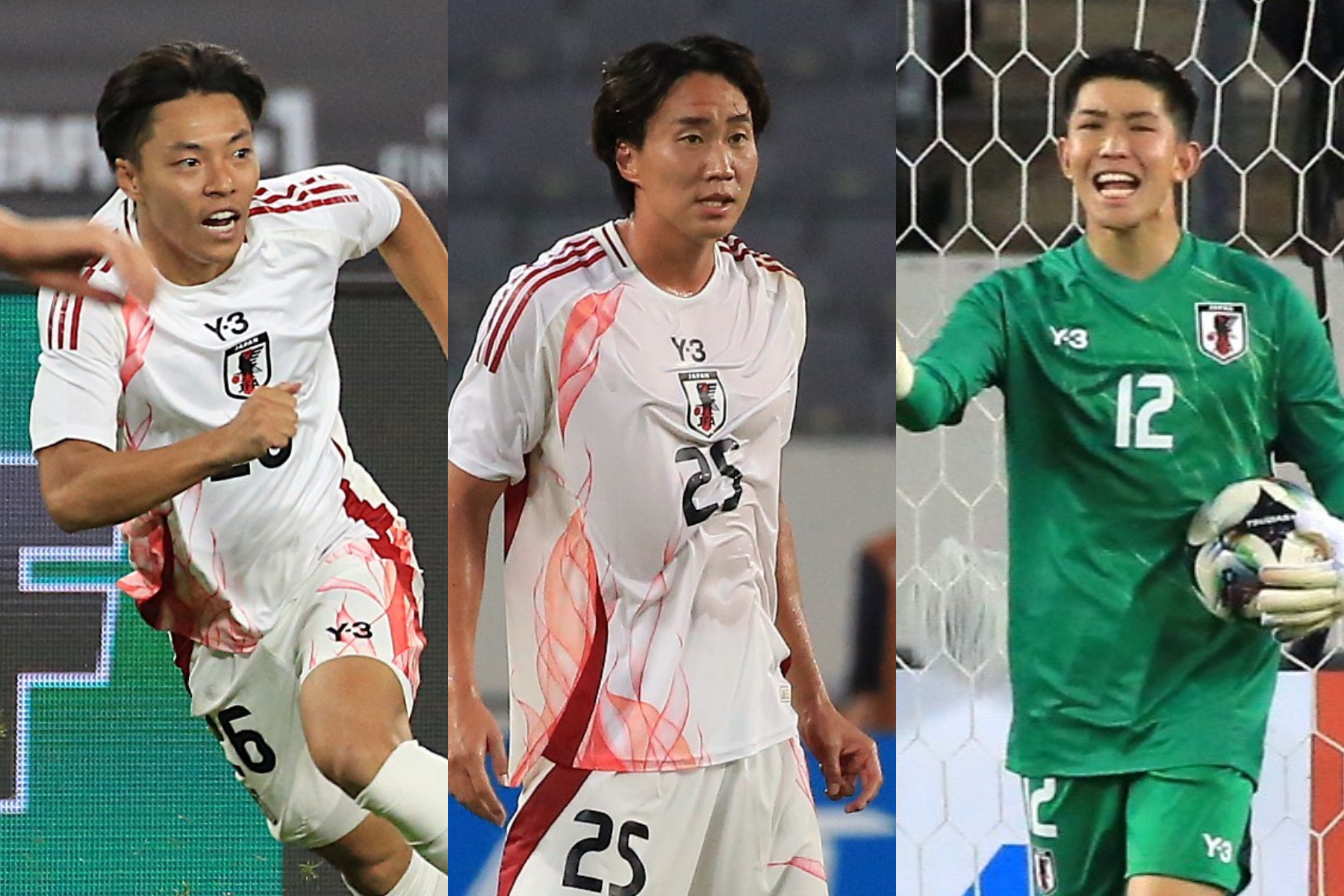 Jリーグ組のなかから3人をピックアップ【写真：Noriko NAGANO】