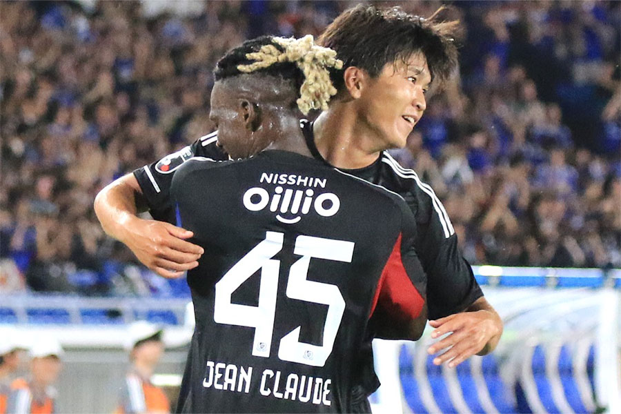 移籍後初ゴールを決めた谷村海那【写真：Noriko NAGANO】