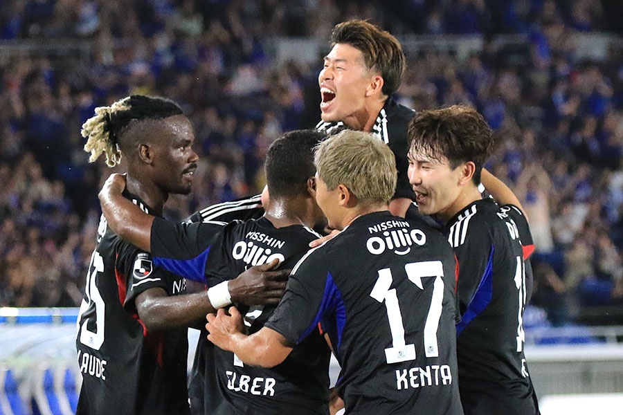 名古屋に3-0で勝利した横浜FM【写真:Noriko NAGANO】