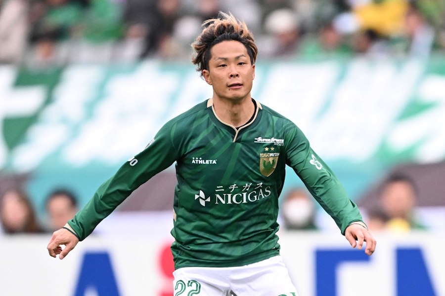東京Vから長崎に移籍した翁長聖【写真：徳原隆元】