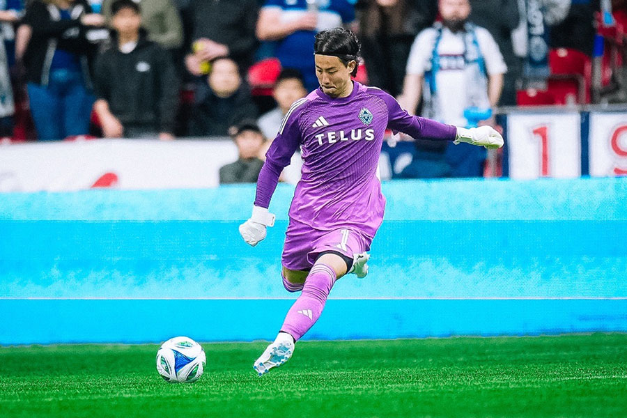 バンクーバー・ホワイトキャップスの高丘陽平【写真:本人提供】