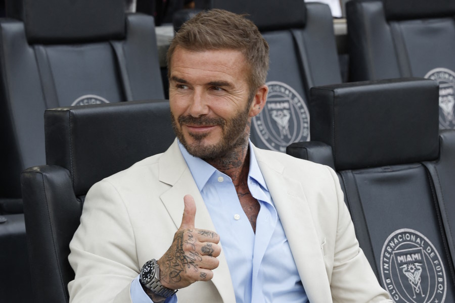 デイビッド・ベッカム氏【写真：ロイター】