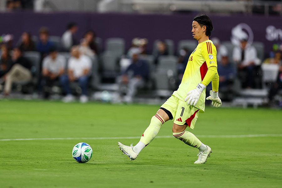 バンクーバー・ホワイトキャップスの高丘陽平【写真：ロイター】