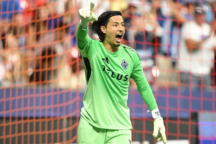 バンクーバー・ホワイトキャップスの高丘陽平【写真:ロイター】