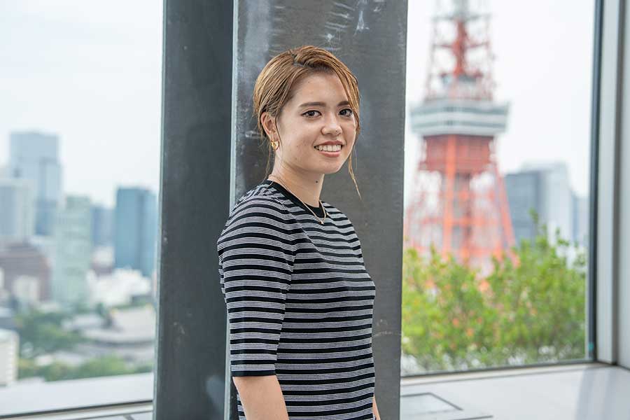 マンチェスター・シティで活躍する長谷川唯【写真:増田美咲】