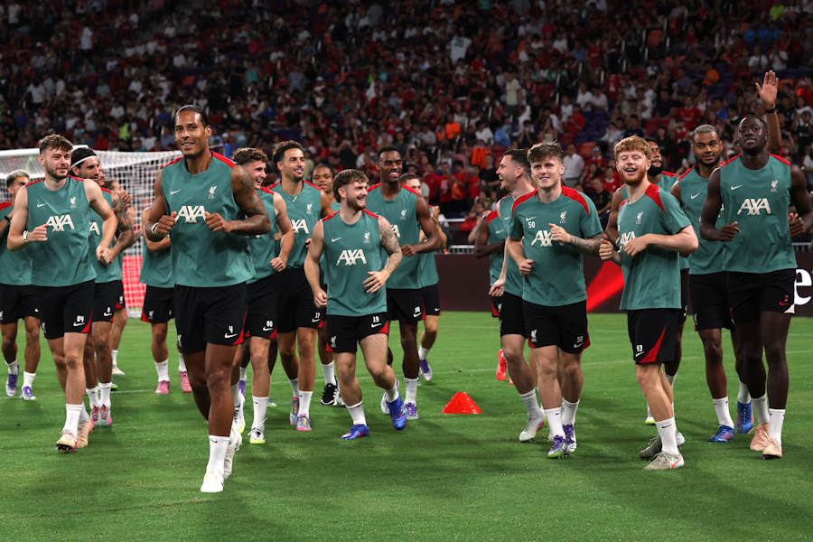 リバプールは来日中【写真:ロイター】