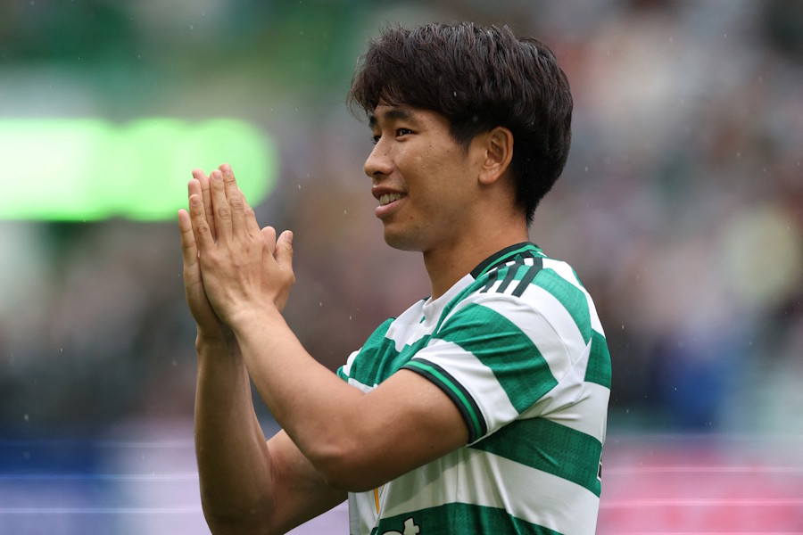 セルティックの山田新【写真：ロイター】
