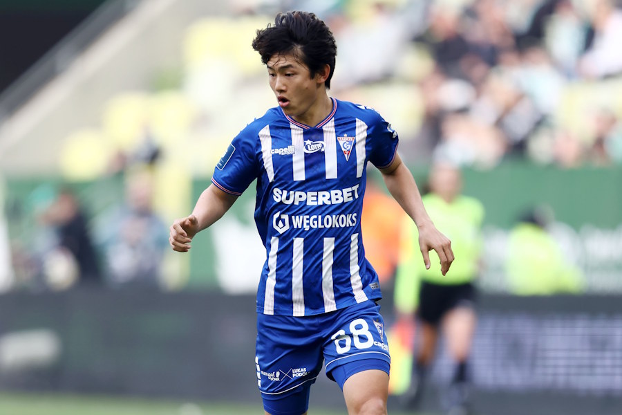 古川陽介がホッフェンハイム相手にゴール【写真：Newspix.pl/アフロ】
