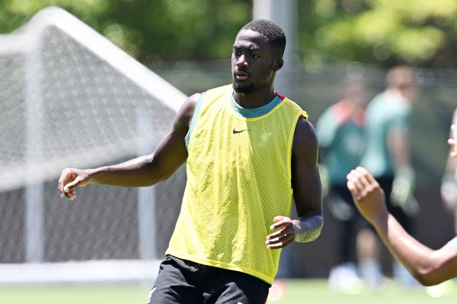 リバプールのイブラヒム・コナテ【写真：徳原隆元】