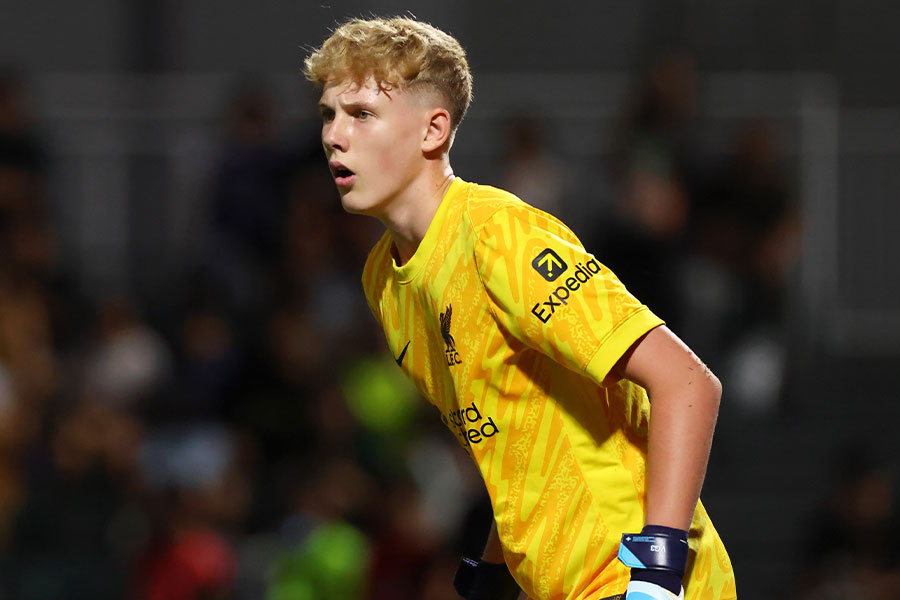 リバプールU-15のハリー・リー=フリス【写真:YUTAKA/アフロスポーツ】