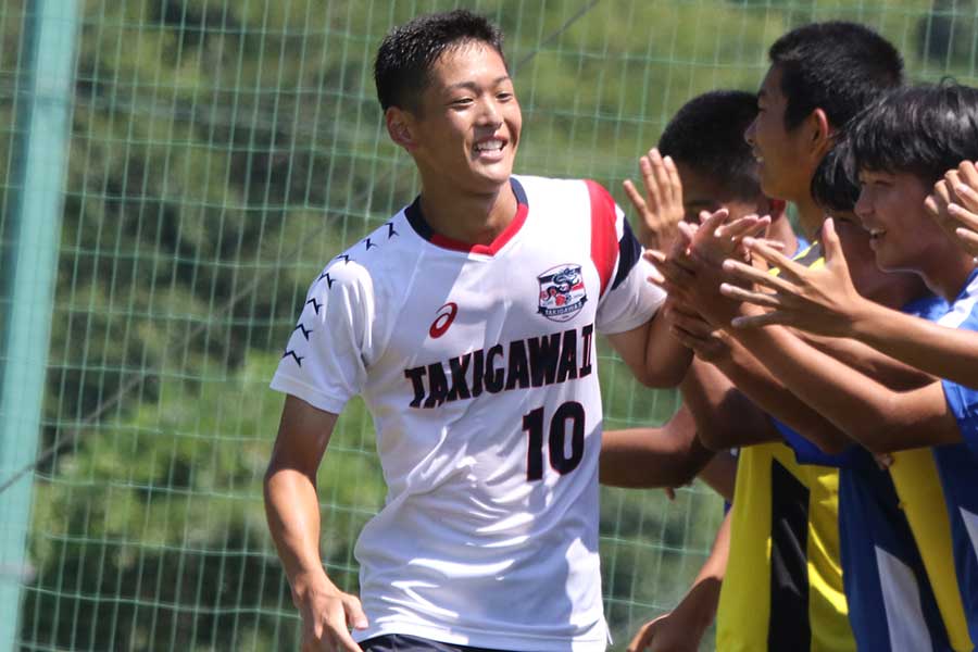 滝川第二の北村勇貴【写真:FOOTBALL ZONE編集部 】