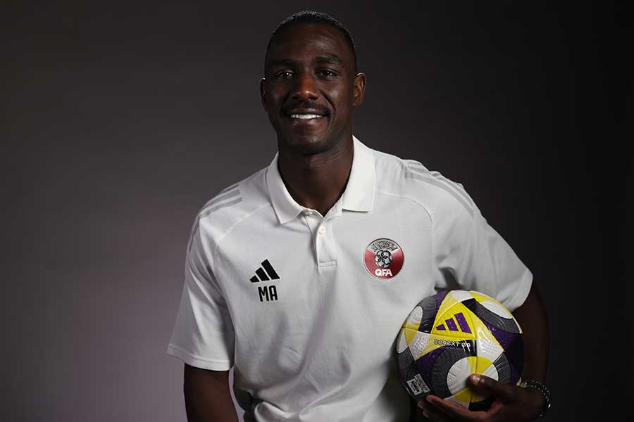 カタール代表のアルモエズ・アリ【写真提供：FIFA】