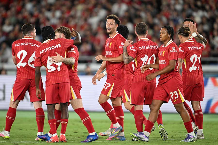 前線大刷新のリバプールに見えた課題と収穫とは？【写真：徳原隆元】