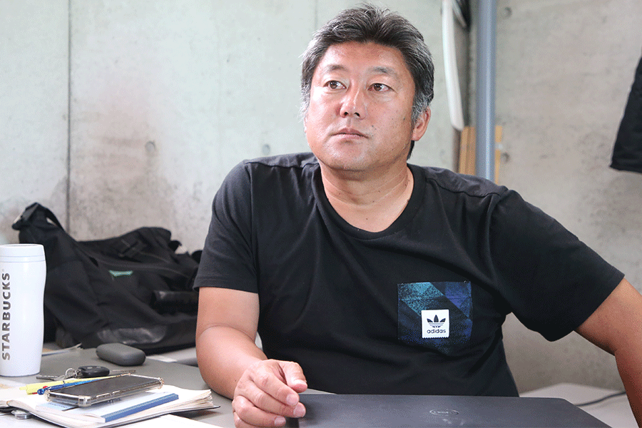 市立船橋前監督・朝岡隆蔵氏【写真:平野貴也】