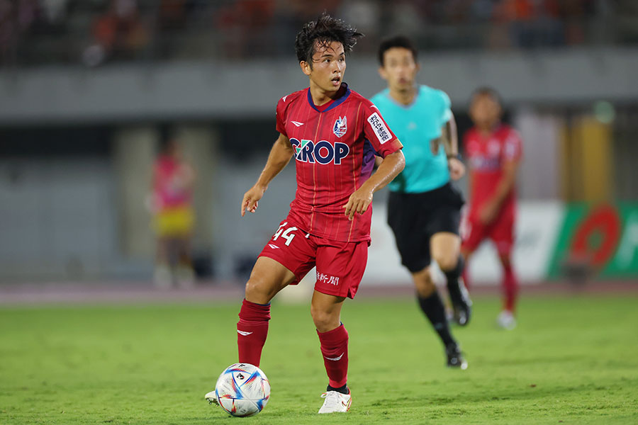 広島から水戸に期限付き移籍した仙波大志【写真：YUTAKA/アフロスポーツ】