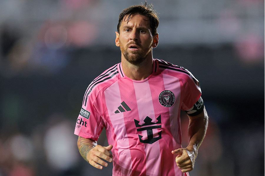 インテル・マイアミで活躍するリオネル・メッシ【写真：ロイター】