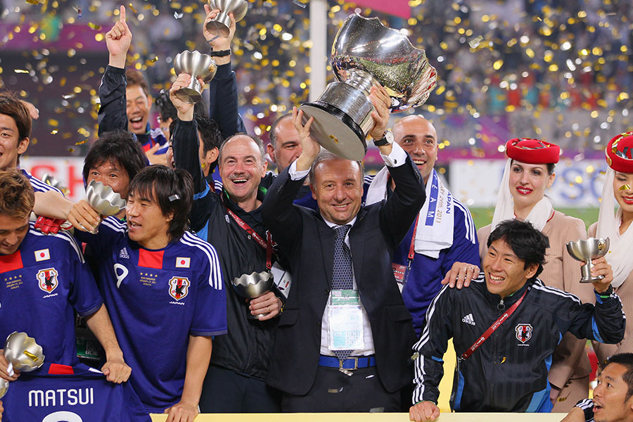 日本を盛り上げたザックジャパン【写真：アフロスポーツ】