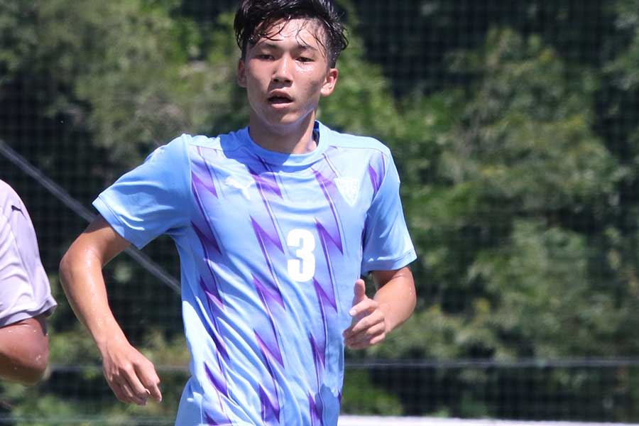 飯塚の木下宗祐【写真：FOOTBALL ZONE編集部 】