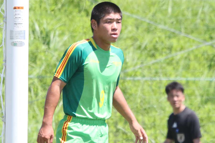 帝京長岡の児山雅稀【写真：FOOTBALL ZONE編集部 】