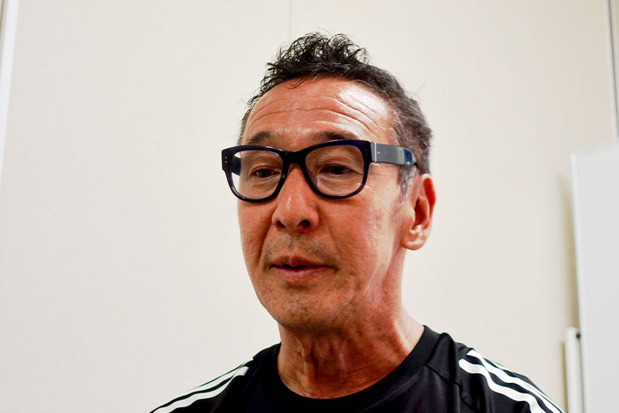 町田の原靖フットボールダイレクター【写真：森 雅史】