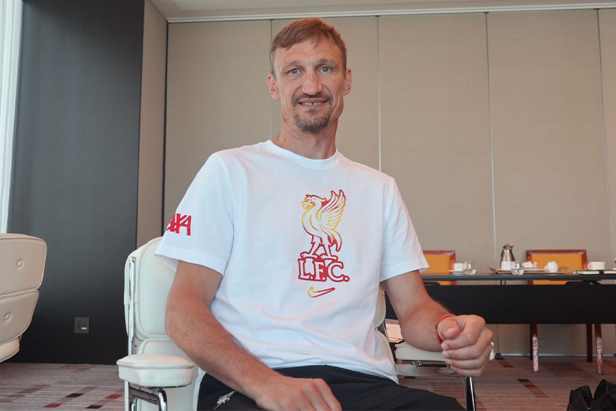 ヒーピア氏がイスタンブールの軌跡を振り返ってくれた【写真：城福達也】