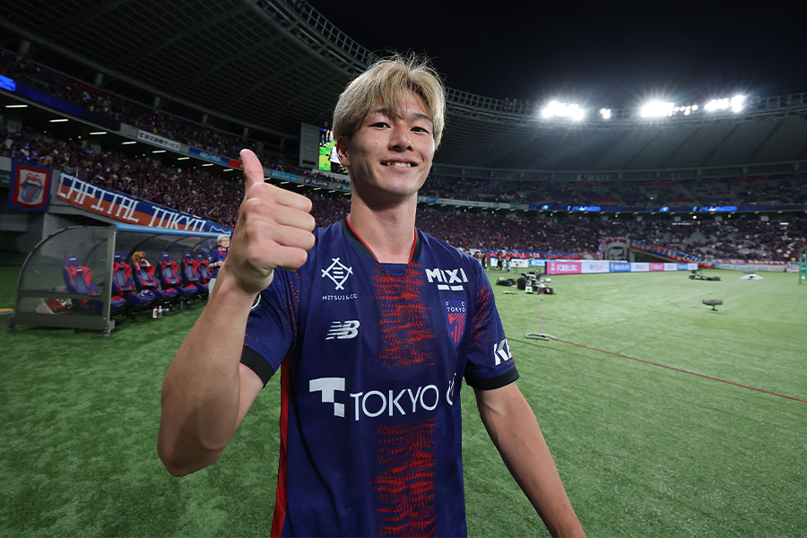 FC東京の攻撃を牽引する長倉幹樹【写真：(C) FC TOKYO】