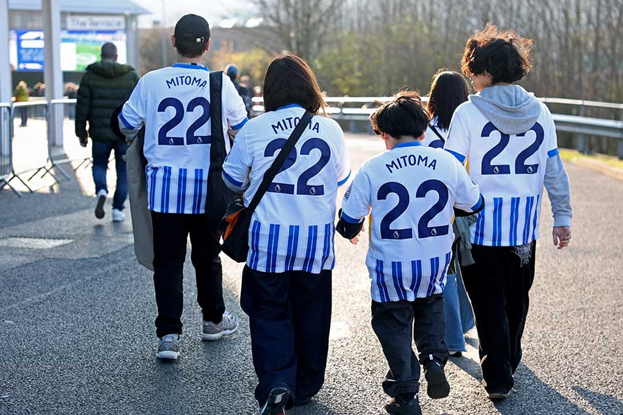 U-NEXTは日本にもサッカー文化が根付くような取り組みを模索する【写真：ロイター/アフロ】