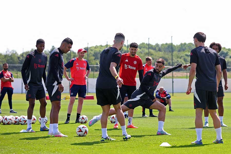 全面改修されたユナイテッドの練習施設が話題【写真:ロイター/アフロ】