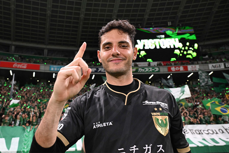 東京VのGK歴代最多出場記録を更新したKマテウス【写真：徳原隆元】