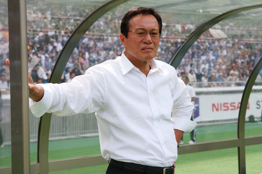 釜本邦茂さん【写真:アフロスポーツ】