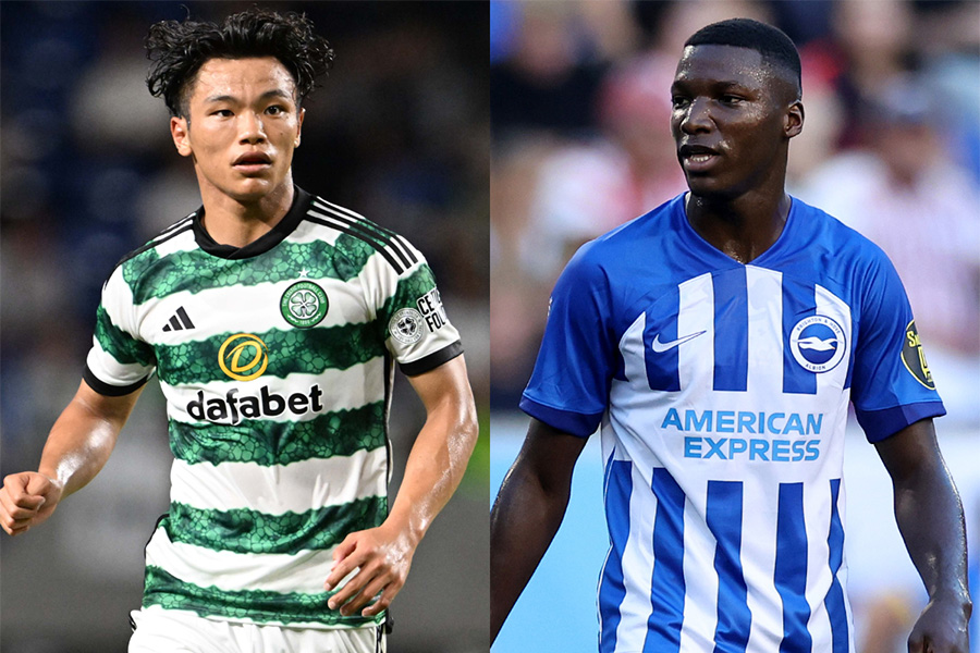 旗手怜央がモイセス・カイセドの後任候補？【写真：徳原隆元 & Getty Images】