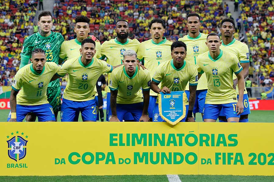 ブラジル代表が10月に日本と対戦と母国メディア報道【写真:ロイター/アフロ】
