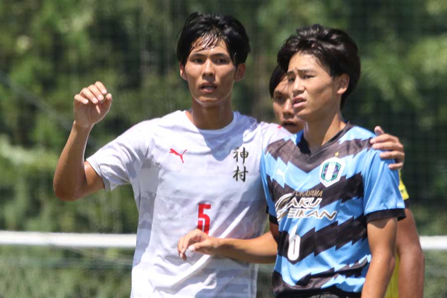 神村学園の中野陽斗【写真：FOOTBALL ZONE】