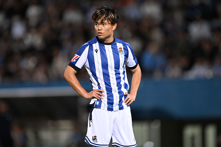レアル・ソシエダの久保建英【写真：徳原隆元】