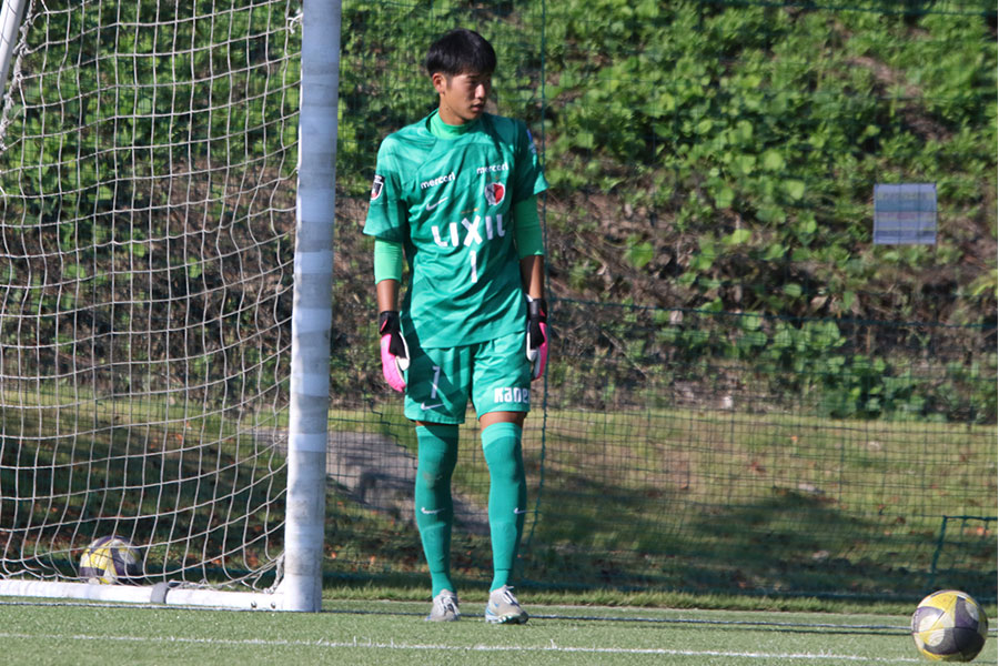 鹿島アントラーズユースの菊田修斗【写真：FOOTBALL ZONE編集部 】