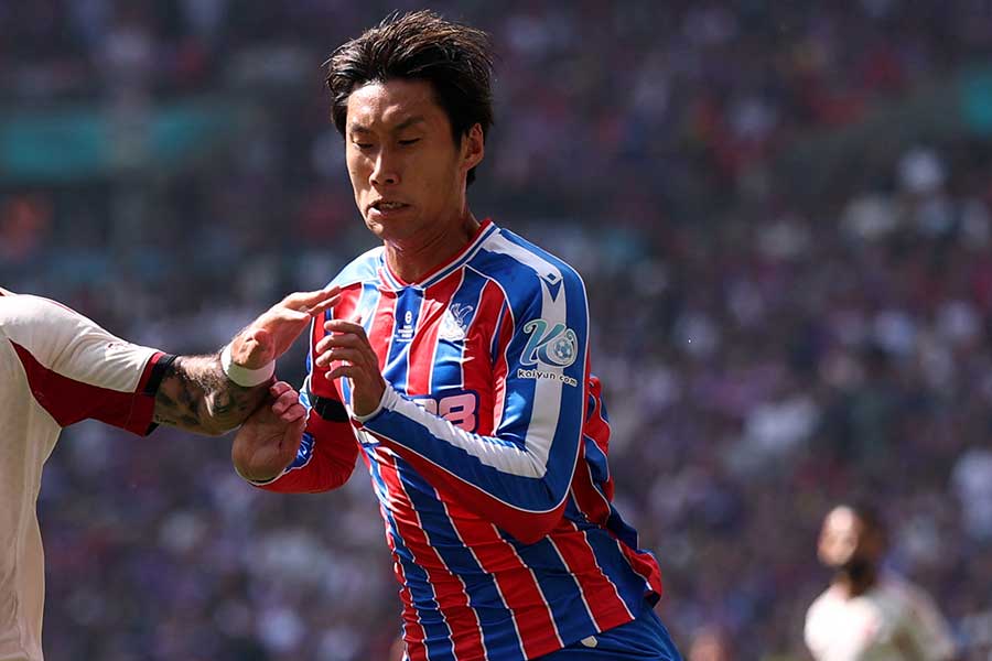 クリスタル・パレスの鎌田大地【写真:ロイター】