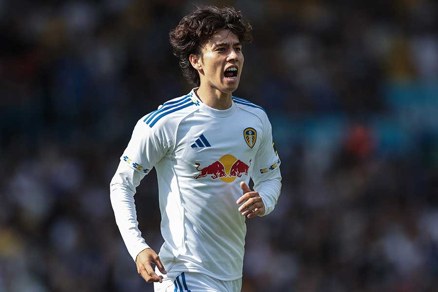 リーズの田中碧【写真:ZUMA Press/アフロ】