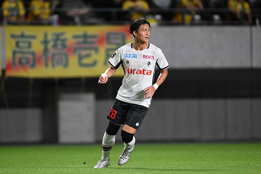 ロアッソ熊本の神代慶人【写真：徳原隆元】
